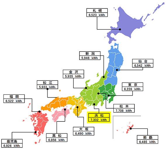 実は浜松は全国2位