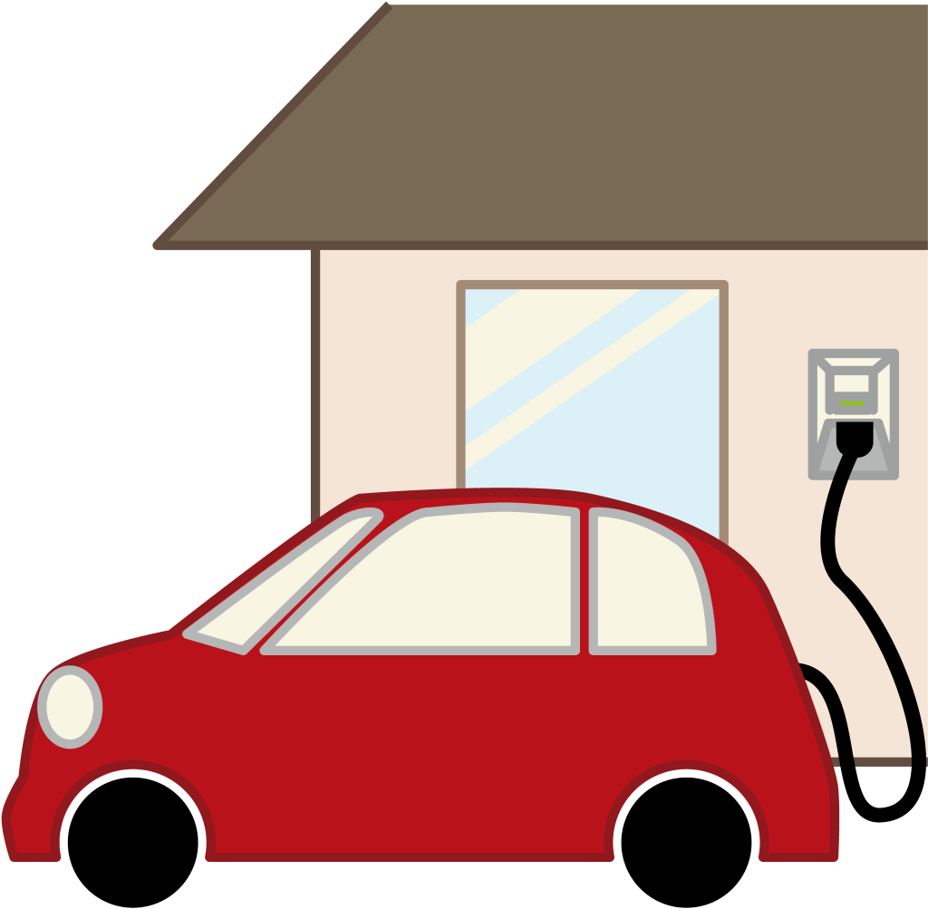 電気自動車（EV）へ自宅で充電する方法と種類について